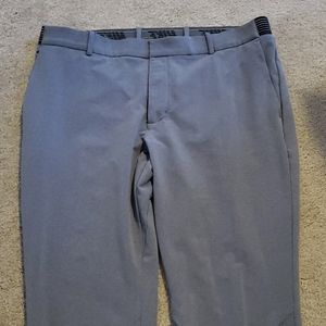 Nike Golf GRAY Modern fit Flex pants 36x30.
